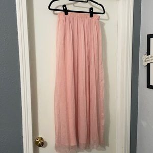 NWT Lined Pink Skirt